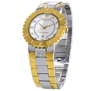 MONTRE LOBOR Collection Singapour Plaquée Or 23 Carats Bicolore Unisexe u5917eb