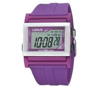 Montre Lorus Numérique R2335GX9 - Bracelet Caoutchouc - Violet - Multisport - Homme