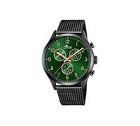 Lotus Montre Homme Chrono Acier Milanais Noir 18639/E