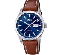 Montre - Lotus - 18671/3 - Cuir Brun - Cadran Bleu - Étanchéité 10 ATM