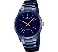 Montre Lotus en acier inoxydable pour hommes L18163/2 Montre bleue élégante minimaliste D2UL18163/2