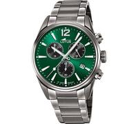Montre Lotus - Homme - Acier noir - Chronographe et dateur