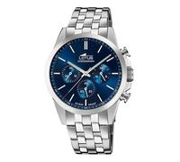 Montre - LOTUS - Montre Lotus acier chrono - Cadran bleu - Bracelet acier - 41 mm