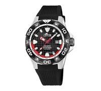 Montre - LOTUS - Monytre Lotus Diver Professional - Silicone noir - Étanche 200m - Cadran dateur