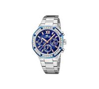 Montre Lotus pour Femme 18872/2 Excellent Boîtier en Acier Inoxydable Gris Bracelet en Acier Inoxydable Gris