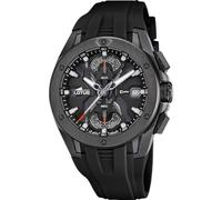 Montre Lotus pour Homme 18943/6 Vortex Boîtier en Acier Inoxydable Noir Bracelet en Caoutchouc Noir