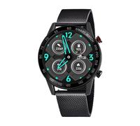Montre Lotus pour Homme 50018/1 Smartwatch Boîtier en Alliage Noir Bracelet en Acier Inoxydable Noir