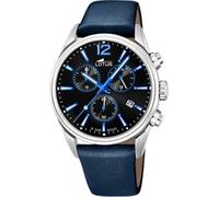 Montre Lotus pour hommes Classic luxe élégant en cuir bleu UL18691/6