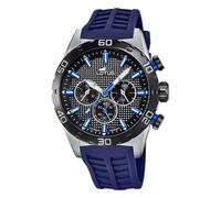 Montre Lotus pour hommes Classic Luxe Elégant Montre en silicone bleue UL18677/D