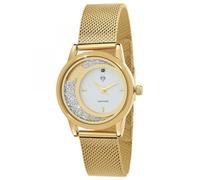 Montre Lynn élégante ornée d'un saphir et de cristaux scintillants par SC Crystal