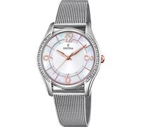 FESTINA Femmes Analogique-Numérique Quartz Montre avec Bracelet en Acier Inoxydable