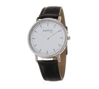 Madison Montre Unisexe L490B-PN, Blanc, Bracelet