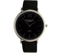 Montre - Madison New York - g4741zc13 - Argent-Noir - Étanche 3 bar - Slim Homme