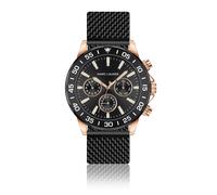 Montre Marc Lauder Milan Noir 45 mm