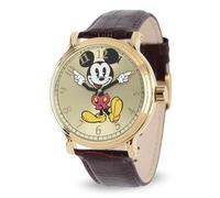 Montre marron à quartz Mickey Mouse Disney pour homme W001848