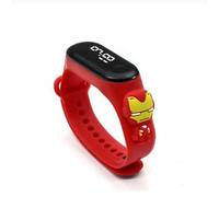 Montre - MARVEL - IRON MAN - LCD Tactile - Rouge - Enfant - Mixte