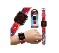 Montre MARVEL Montre numérique rouge, montre LED de poignet pour garçon, avec date et heure