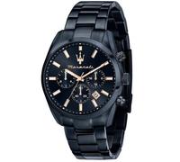 Montre - MASERATI - Attrazione Chronographe - 43mm - Étanchéité 5ATM - Cadran Bleu