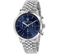 Montre - MASERATI - Epoca Chronographe - 42mm - Étanchéité 10ATM - Cadran Bleu