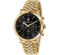 Maserati Montre Epoca R8873618023 Chronographe 42 mm Cadran noir 10 ATM Quartz Homme