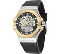 Montre - MASERATI - R8821108011 - Automatique - Bracelet cuir noir - Analogique