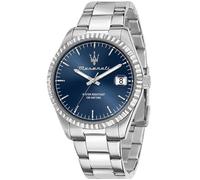 Maserati Montre Competizione R8853100029 Homme 43 mm Quartz Acier Argent 10 Atm