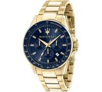 Maserati Montre Sfida R8873640008 Acier inoxydable Quartz 10 ATM Bleu