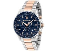 Maserati Montre Sfida R8873640022 Homme Chronographe Quartz 44 mm Argent