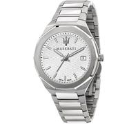 Montre - Maserati - Stile R8853142005 - Acier inoxydable - Cadran blanc - Étanchéité 5 ATM