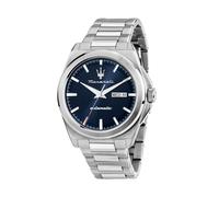 Maserati Men's Velocita Analogue Quartz Watch Bleu/Argenté Taille unique Male