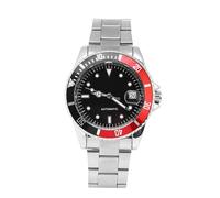 Montre mécanique automatique Winner pour homme, bracelet en acier inoxydable de luxe, montre à remontage automatique avec boucle déployante, affichage analogique classique, Demi cercle de visage noir