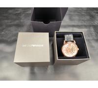 montre mécanique emporio armani couleur gold