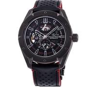 Montre Mécanique Homme Orient Star Avantgarde Skeleton RE-AV0A03B00B - Acier inoxydable - Noir - Cuir