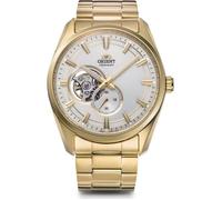 Montre Mécanique - ORIENT - Open Heart RA-AR0007S10B - Acier inoxydable - 41 mm - Argent et Or