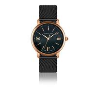 Montre mesh femme Isabella Ford Aurora - black - 36 mm