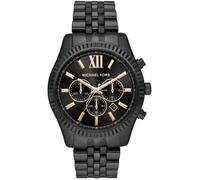 Montre MICHAEL KORS Lexington MK8603 chrono acier plaqué noir 44 mm