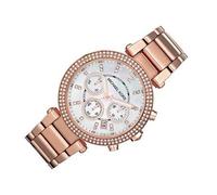Montre - Michael Kors - MK5491 - Chronographe - Acier inoxydable - Or rose - 10 ATM