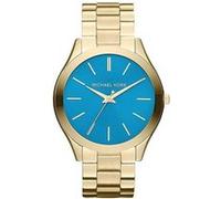 Montre - Michael Kors - Runway MK3265 - Doré - Métal - Quartz Bleu G