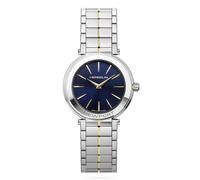 Montre - MICHEL HERBELIN - Newport Slim - Acier bicolore - Cadran bleu marine - 32 mm