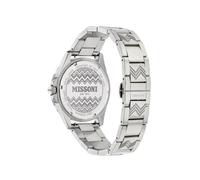 Montre Missoni - Hommes - MW1I00323 - Argent Acier inoxydable - 42 mm - Noir - 5 bar