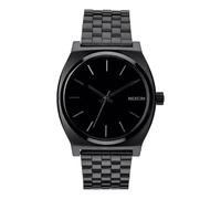 Montre Mixte Adulte Nixon Quartz- Affichage Analogique bracelet Acier Inoxydable Noir et Cadran Noir A045-001-00