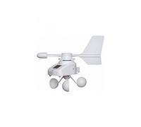 TFA Dostmann Weatherhub Coupe-Vent Solaire sans Fil avec Surveillance Via Le Smartphone Blanc