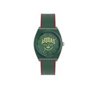 ADIDAS ORIGINALS Montre à affichage analogique or / vert / rouge, Taille One Size
