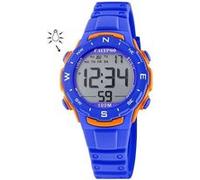 Calypso Montre Digitale Enfant Garçon et Fille en Caoutchouc Bleu | Montre Sport, Verre Haute Résistance, Étanche 10 ATM K5801/3
