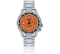 Montre Mixte Chris Benz CB500AOMB Automatiques de plongée Orange Argent G