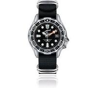 Chris Benz Montre Femme, Homme, Mixte CB-500A-S-NBS Automatiques, Montre de plonge Noir