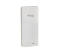 TFA Dostmann 30.3236.02 Émetteur de température de rechange pour réveil numérique radio-piloté multicolore (60.2548), pour contrôle de la température, blanc