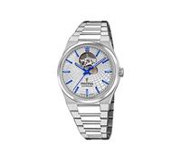 Festina Swiss Made Montre Automatique Homme Acier 316L Argenté - Verre Saphir Résistant - Étanche 10 ATM - F20053/1 Automatic