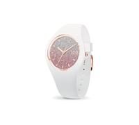 Ice-Watch - ICE lo White pink - Montre blanche pour femme avec bracelet en silicone - 013427 (Small)