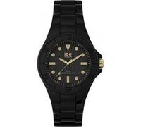 ICE-WATCH - Ice Generation Black Gold - Montre Noire pour Femme avec Bracelet en Silicone - 019143 (Small)
